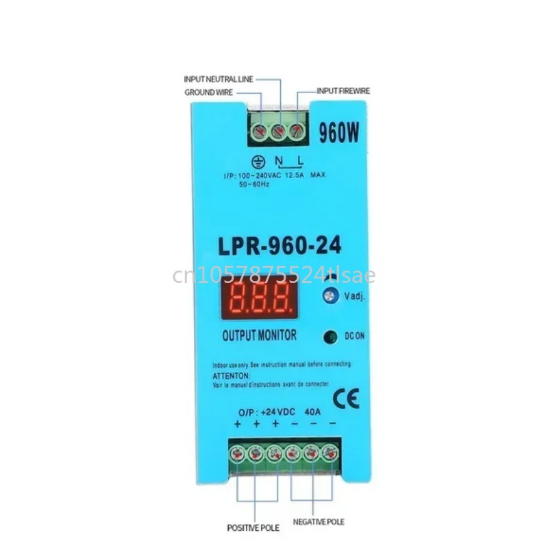 Smps Power Supply - SMPS LPR-960-24 : Sortie unique, 960W
