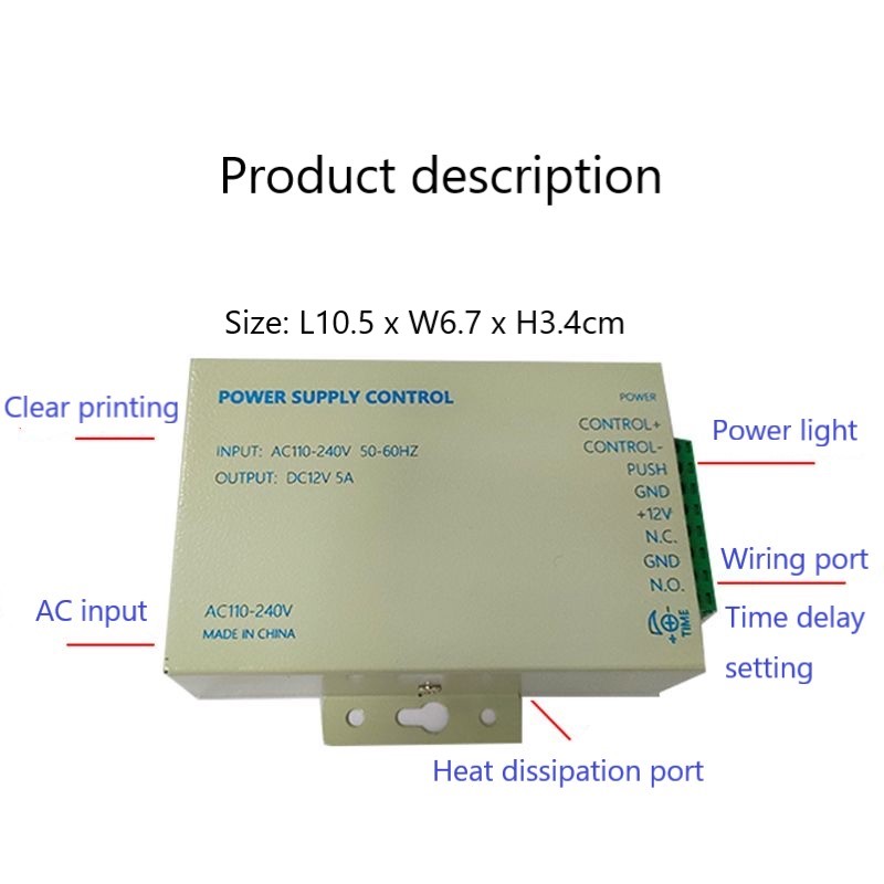 DC12V 5A 36W alimentation cont - Dc Power Supply 12V avis et prix