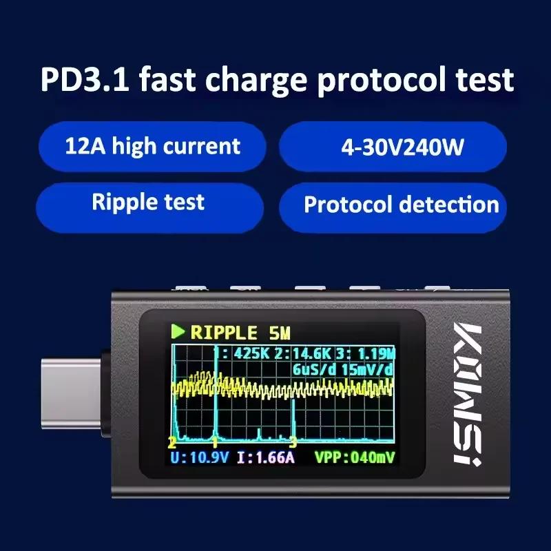 Moniteur de courant et de tens - Power Supply Tester avis et prix