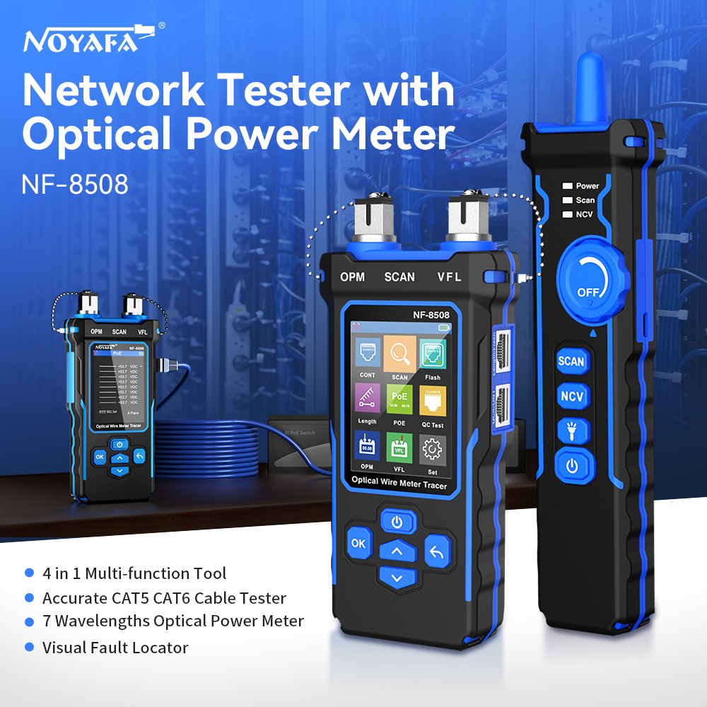 NOYAFA NF-8508 traqueur de câb - Power Supply Tester avis et prix