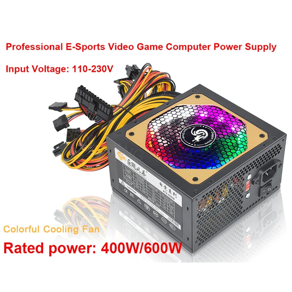 Alimentation ATX professionnel - Power Supply 750W avis et prix