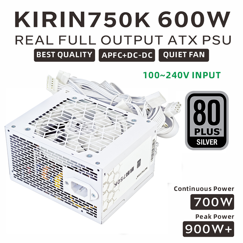 METALFISH KIRIN750K châssis bl - Power Supply 650W avis et prix