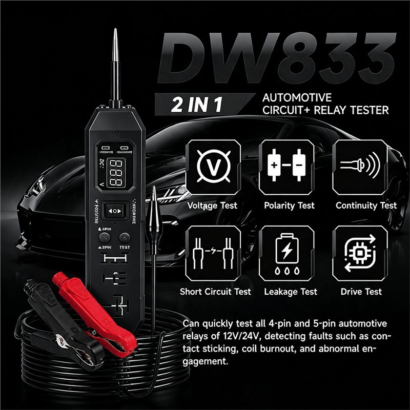 NOUVEAU - Testeur de relais au - Power Supply Tester avis et prix