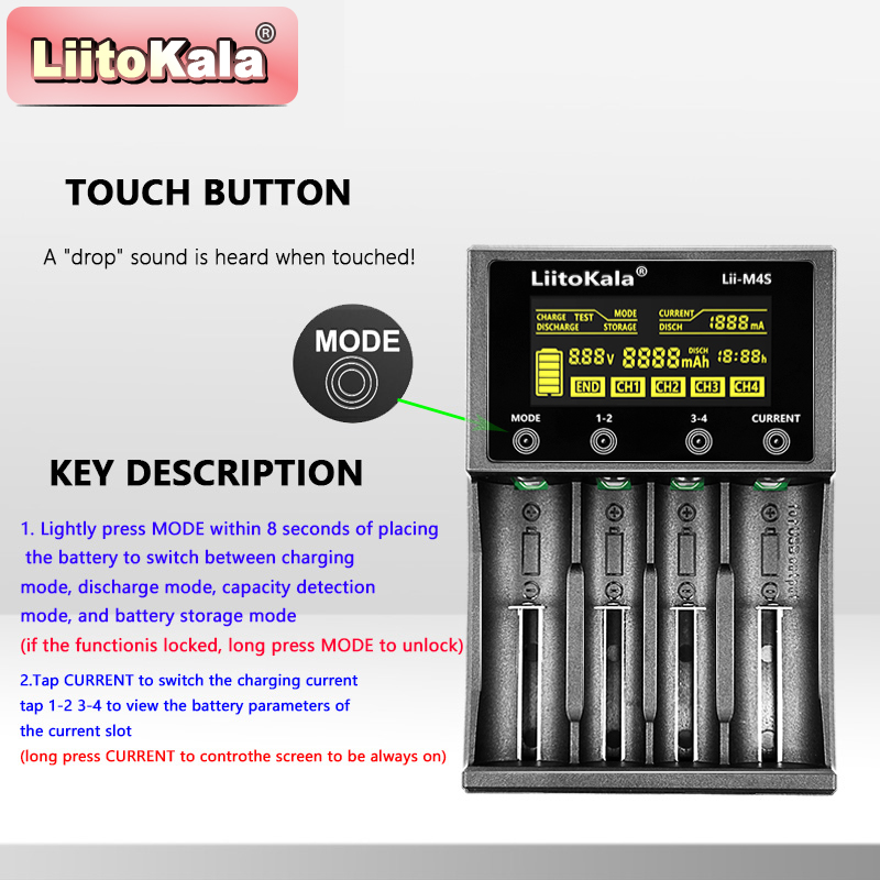 Chargeur tactile LiitoKala Lii - Power Supply Tester avis et prix